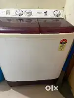 Haier semi automatic washing machine