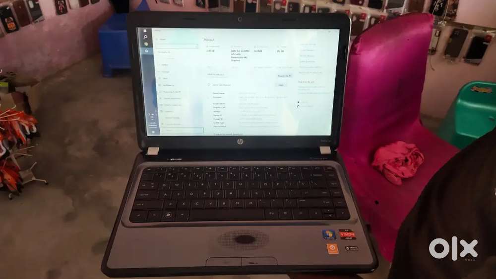 HP laptop 2gb ramSSD 112gb