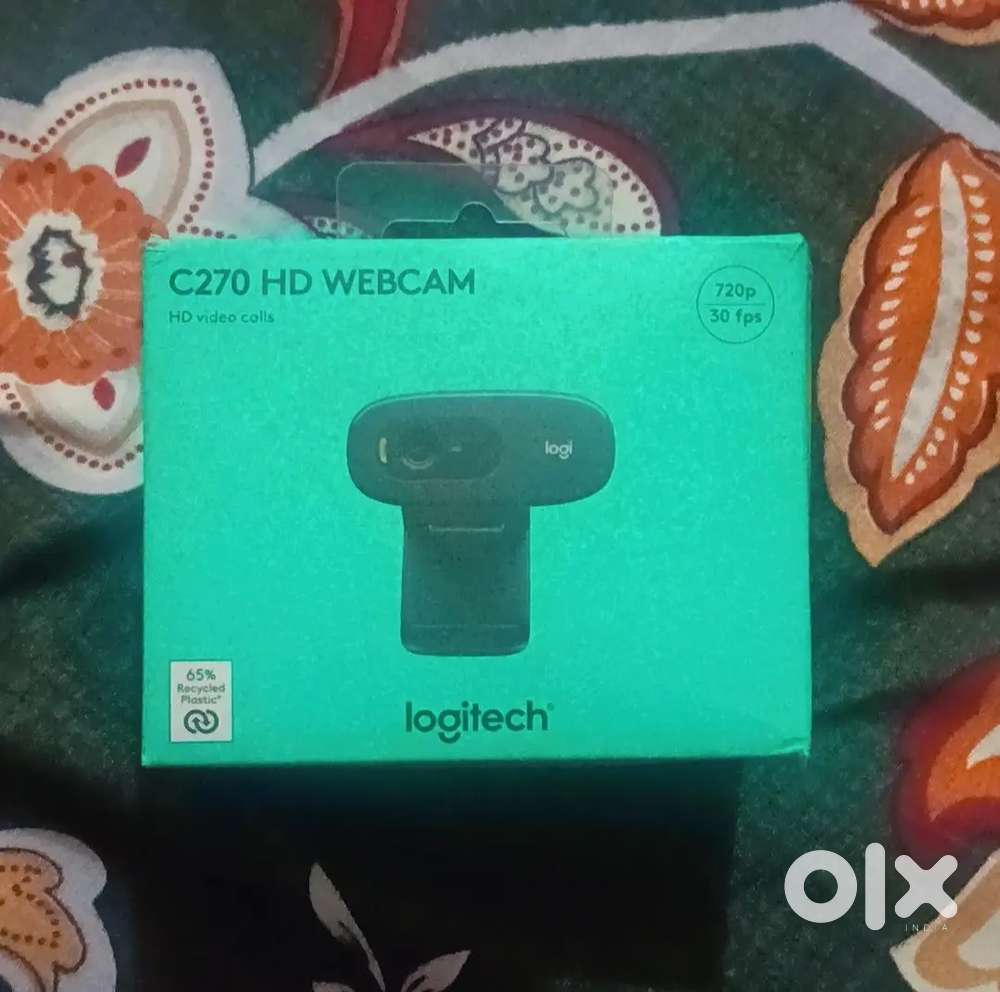 Logitech C270 HD Webcam 720p – Perfect Working Web cam