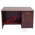 New study table with cabinet drawer office furniture office table .