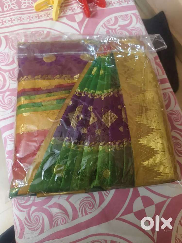 Saree preplating and box folding