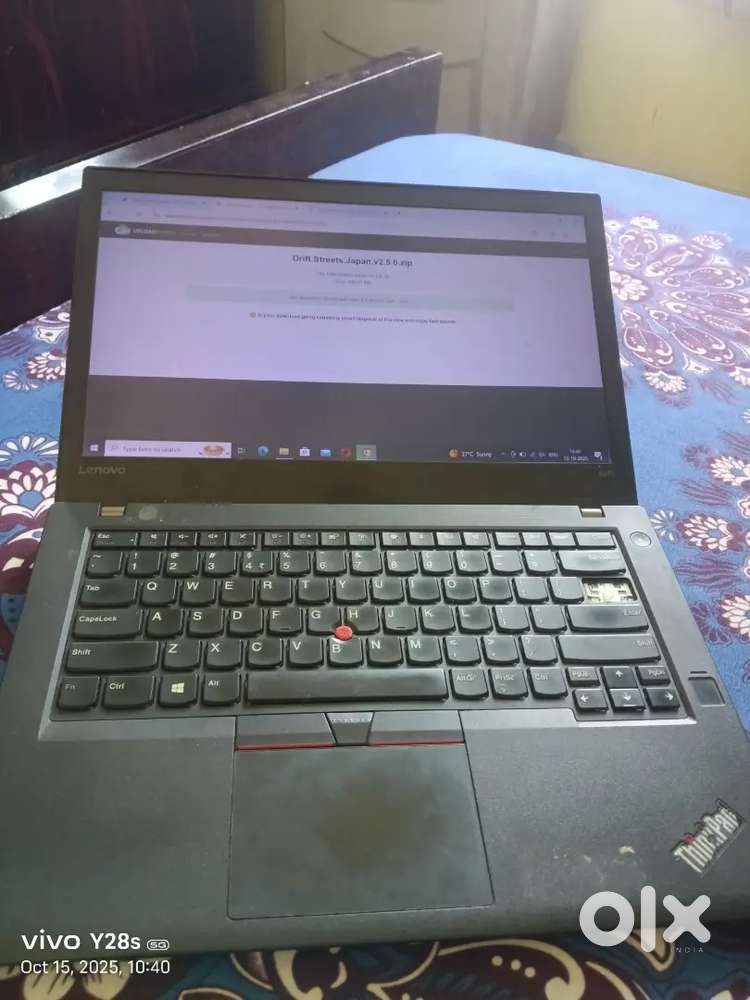 Lenovo ThinkPad laptop with hard disk