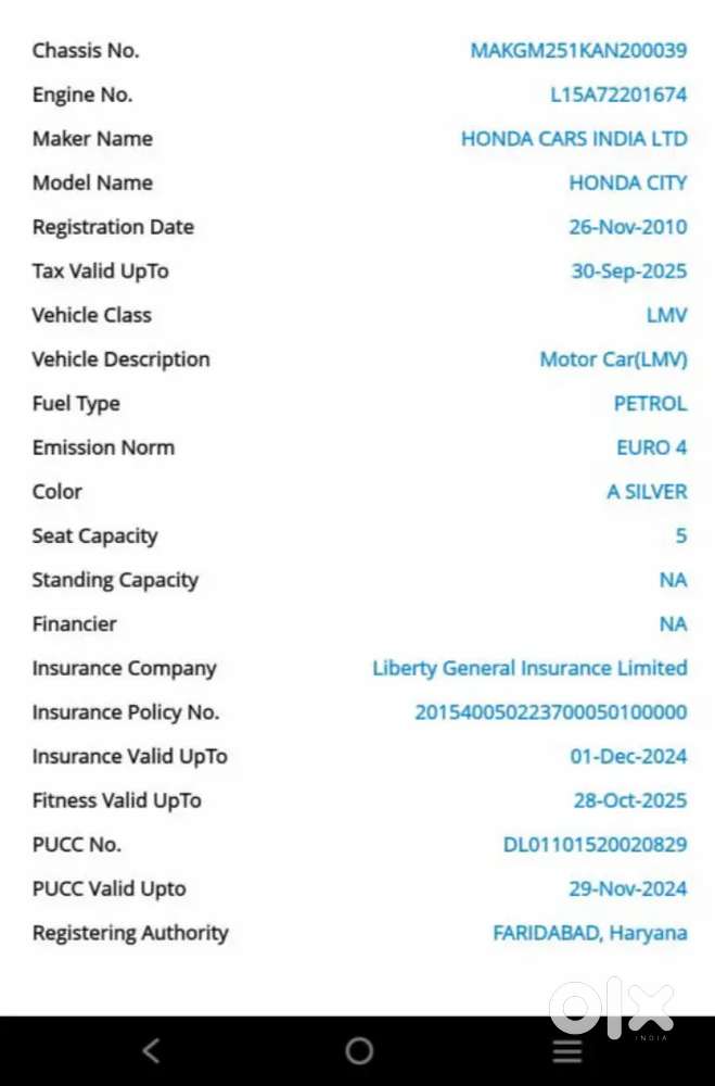 Honda City 2010 CNG & Hybrids 90000 Km Driven