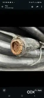Copper power cables