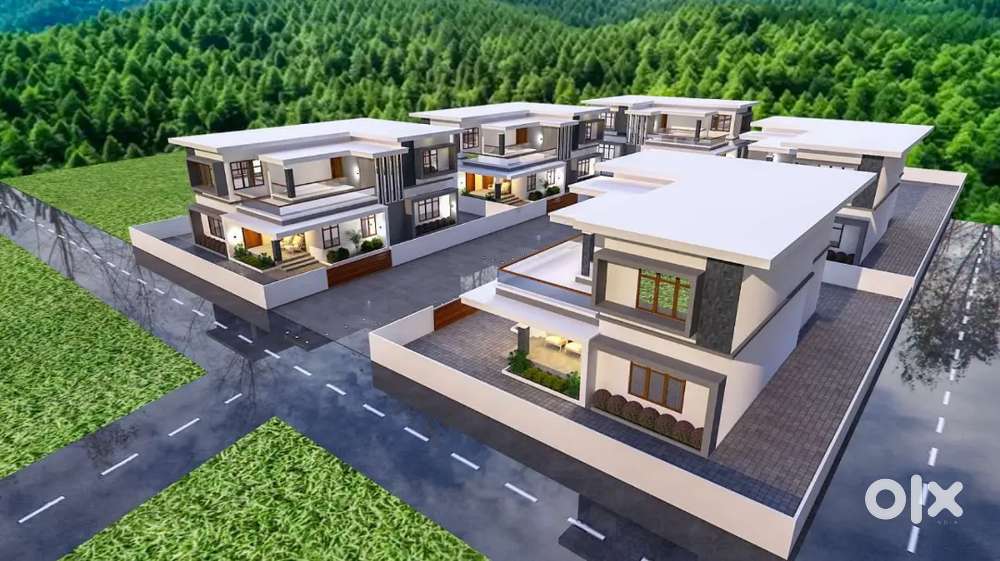 4.5 cent plot new launch villa near mannanthala jn