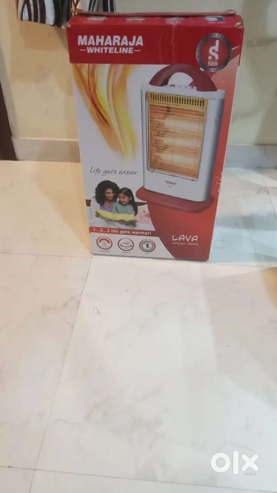 Maharaja whiteline room heater big size with awesome price..