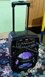 Intex Portable Trolley Speaker With Wired Mic 60w powerful sound