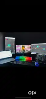 P C setup for gaming and Trading