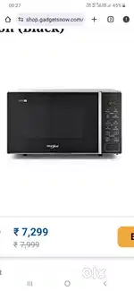 Whirlpool Microwave  oven