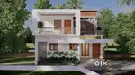 2.58 Cents & 1350 Sqft Fully Furnished House At Kuniyamuthur