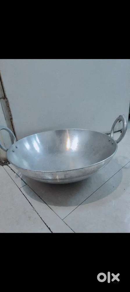 Premium Aluminium Kadhai for Hotel/Home use