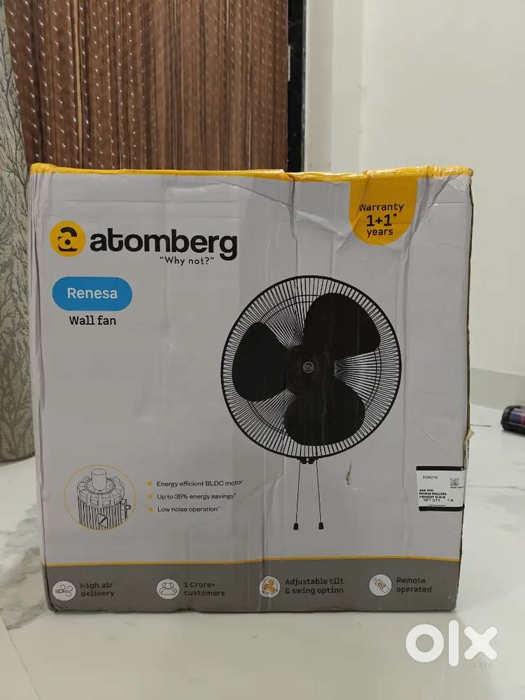 Atomberg BLDC Wall Fan