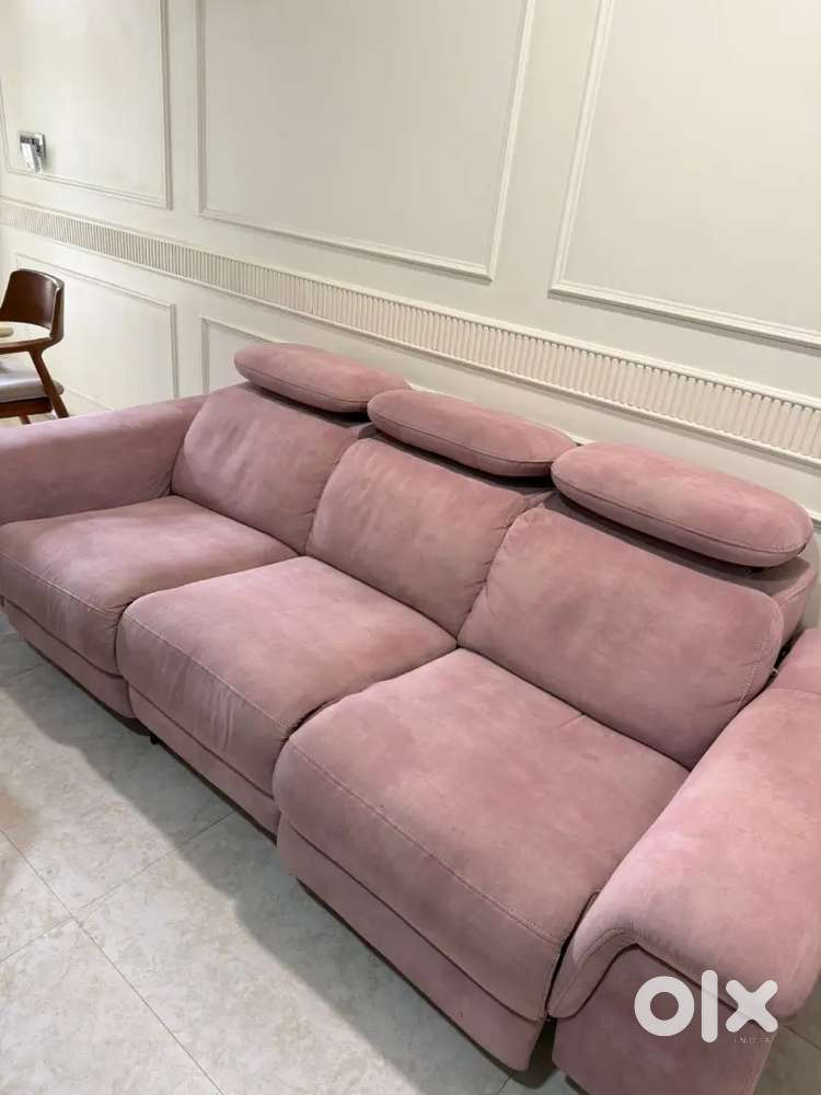 3 seater electric recliner - less than a year