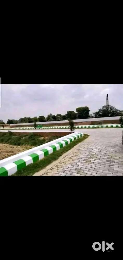Kalyanpur bithoor road navsheel dham kda approved plot available