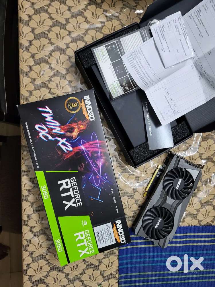RTX 3060 12gb 3yrs OLD (new condition)