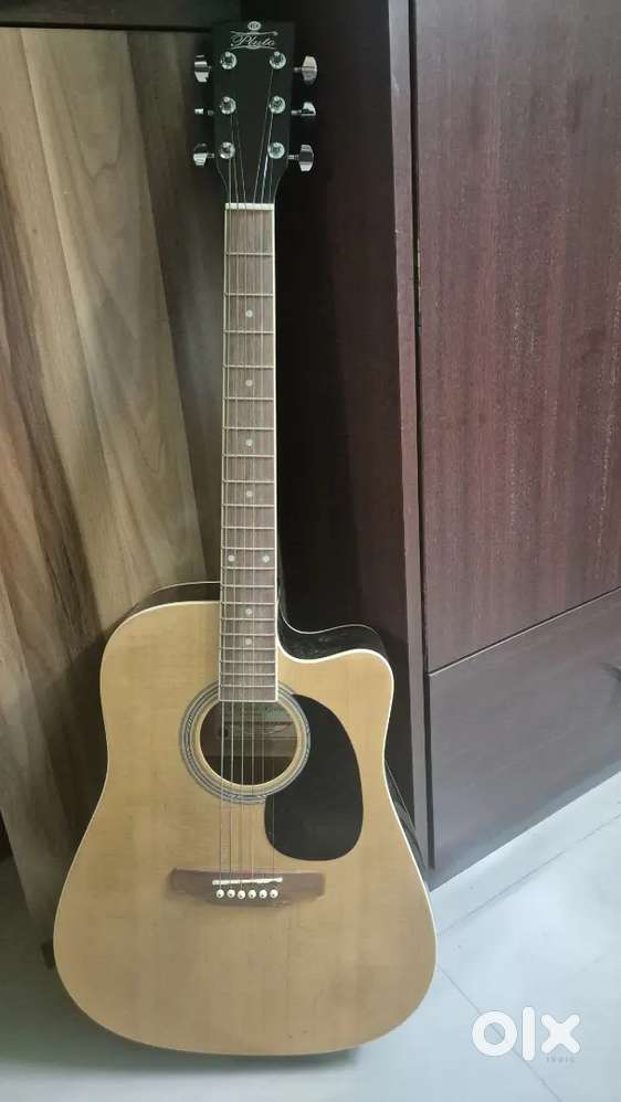 Pluto Acoustic Guitar with Pickups and Tuner