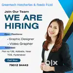 Wanted Graphic Designer And Photo & Video Shooter