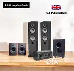 WHARFEDALE : 5.1 HOME THEATER SPEAKER PACKAGE