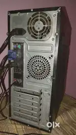 Cpu cabinet pre installed accessories with new super good condition