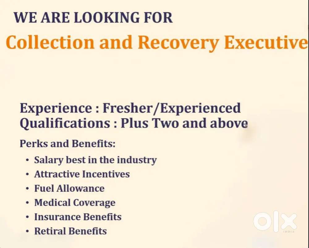COLLECTION AND RECOVERY EXECUTIVE