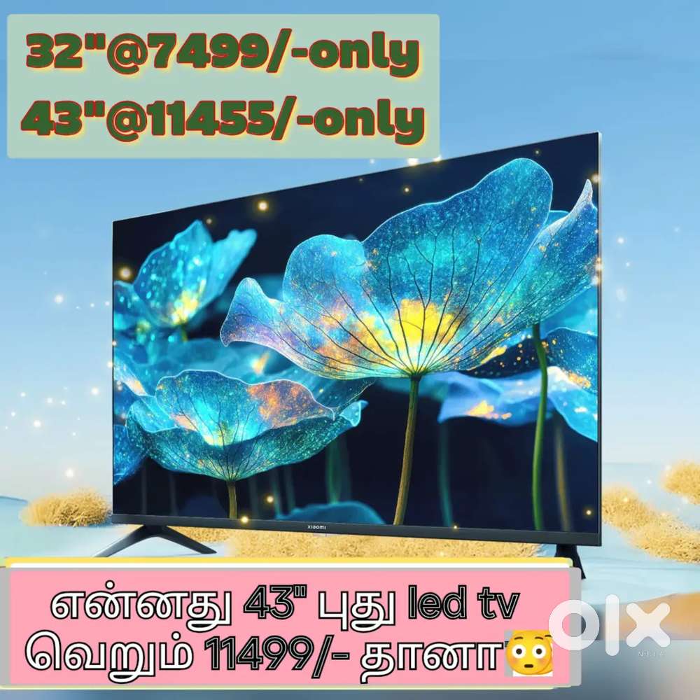 43 inch smart Android led tv @11444 clearance sales $_