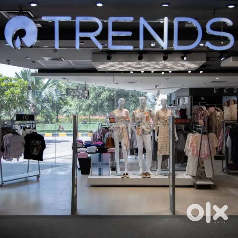 OPENING FOR TRENDS STORE CASHIER , SALES PROFILE.,