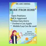 Data Entry Job Full Time and Part Time