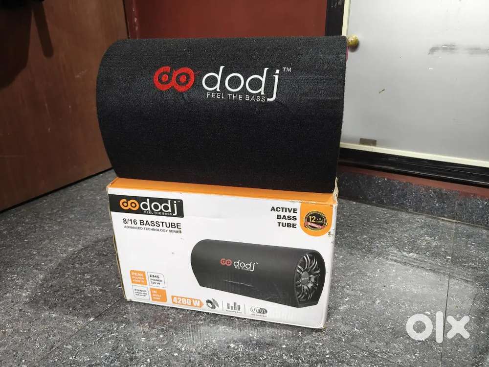 Car bass tube sub woofer