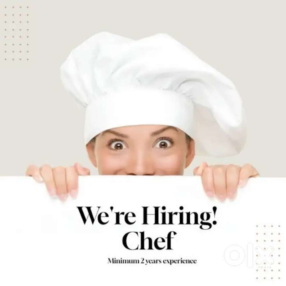 Required Continental Chef with Chinese Cuisine Expertise
