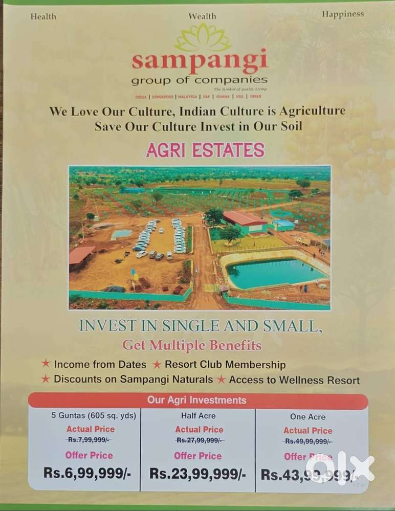 Aggriculture land