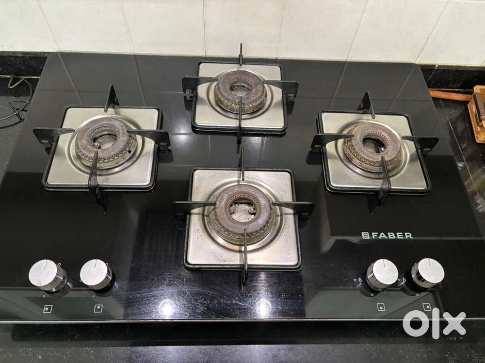 Faber 4 Burner Hob - Price 7000/- rs