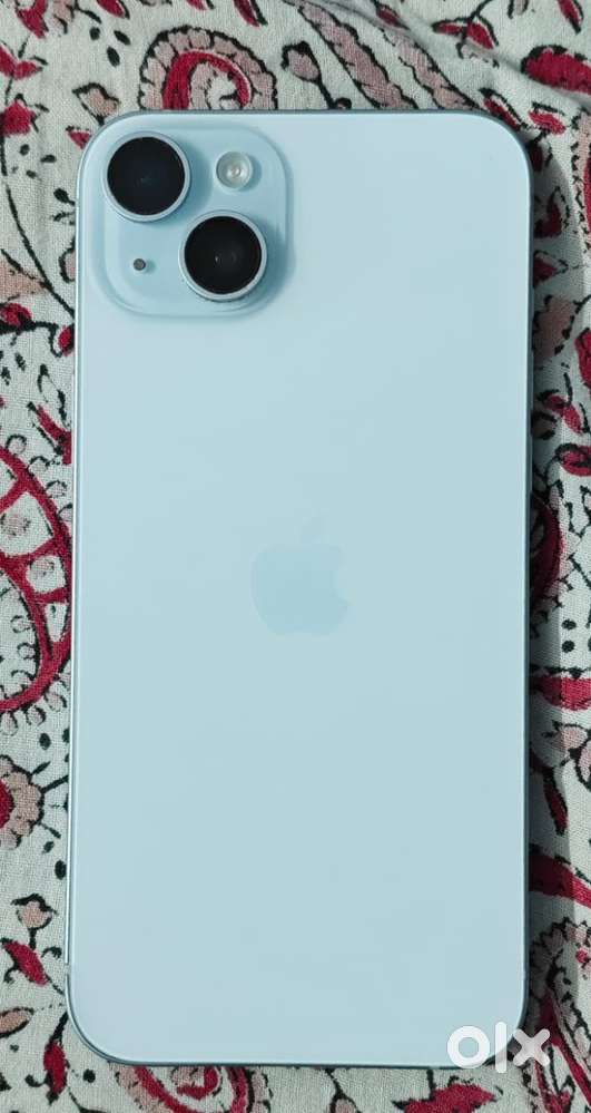 Iphone15 plus (128 GB) blue colour (87 battery health)