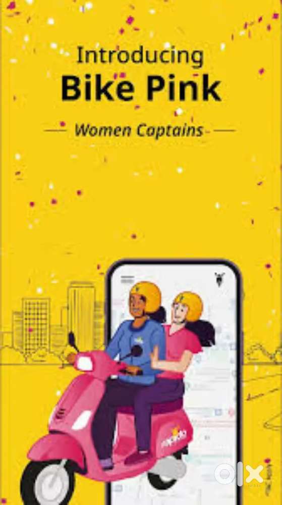 Rapido pink women pilot
