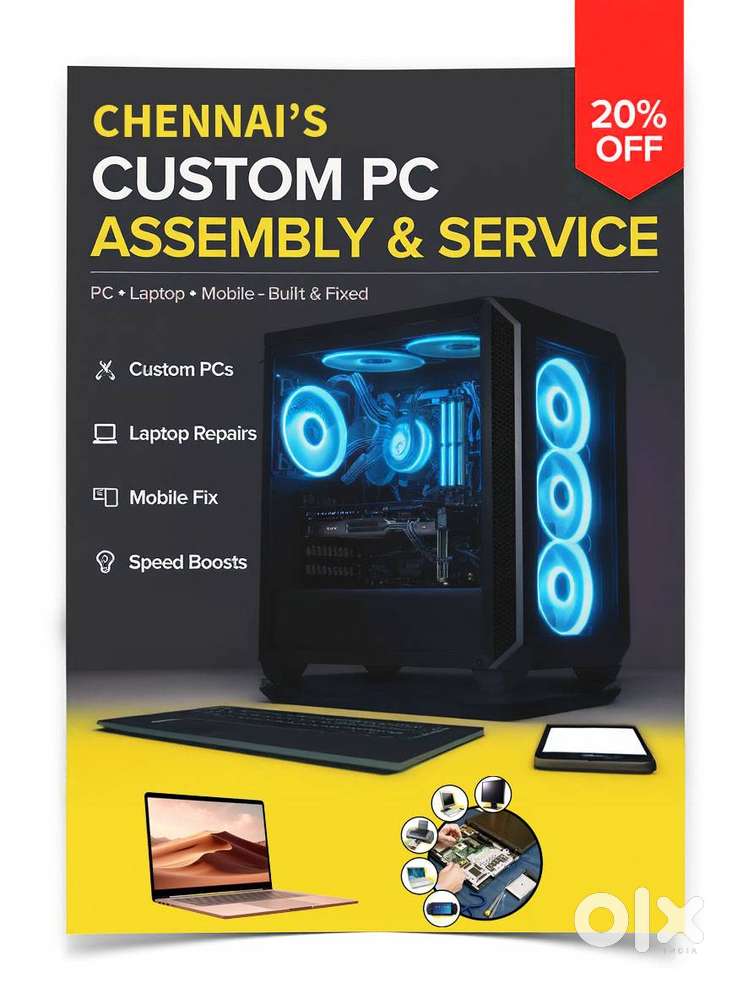 PC Building, Tech Consultancy & Electronic Device Maintenance