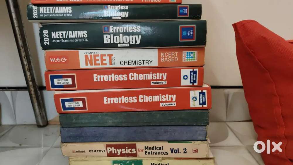 NEET/AIIMS Prep Books-Errorless+MTG+ NCERT Combo