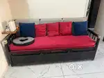 Sofa cum bed iron