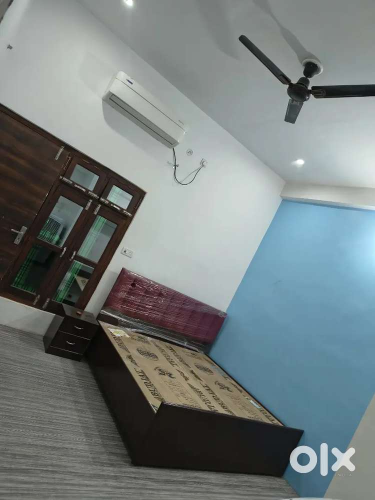 3 BHK fully furnished with AC and Parking