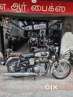 ROYAL ENFIELD 500cc chrome Black