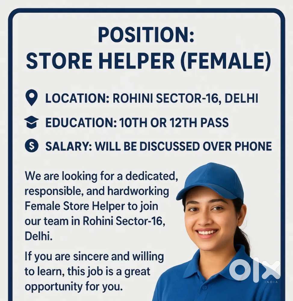 Full time helper female