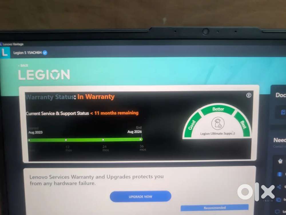 Lenovo Legion Gaming Laptop