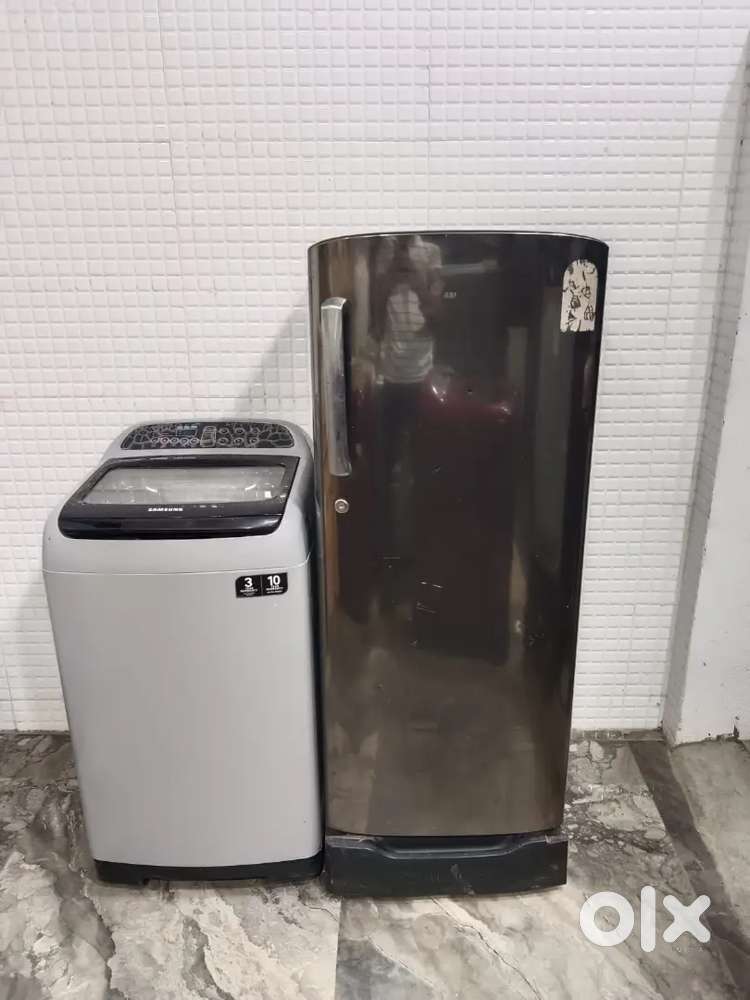 Op41 Samsung topload and samsung single door refrigerator