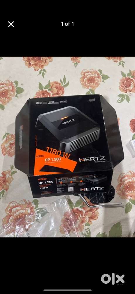 Mono amp hertz DP 1.500 new like used time pass wale faltu na aye