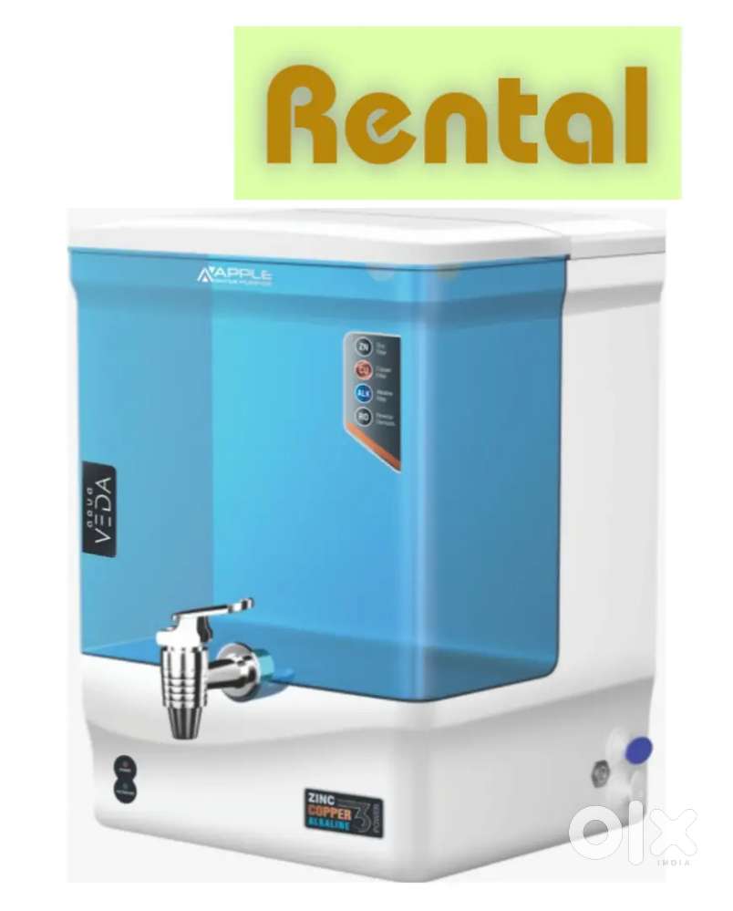 Ro water purifier available on rent