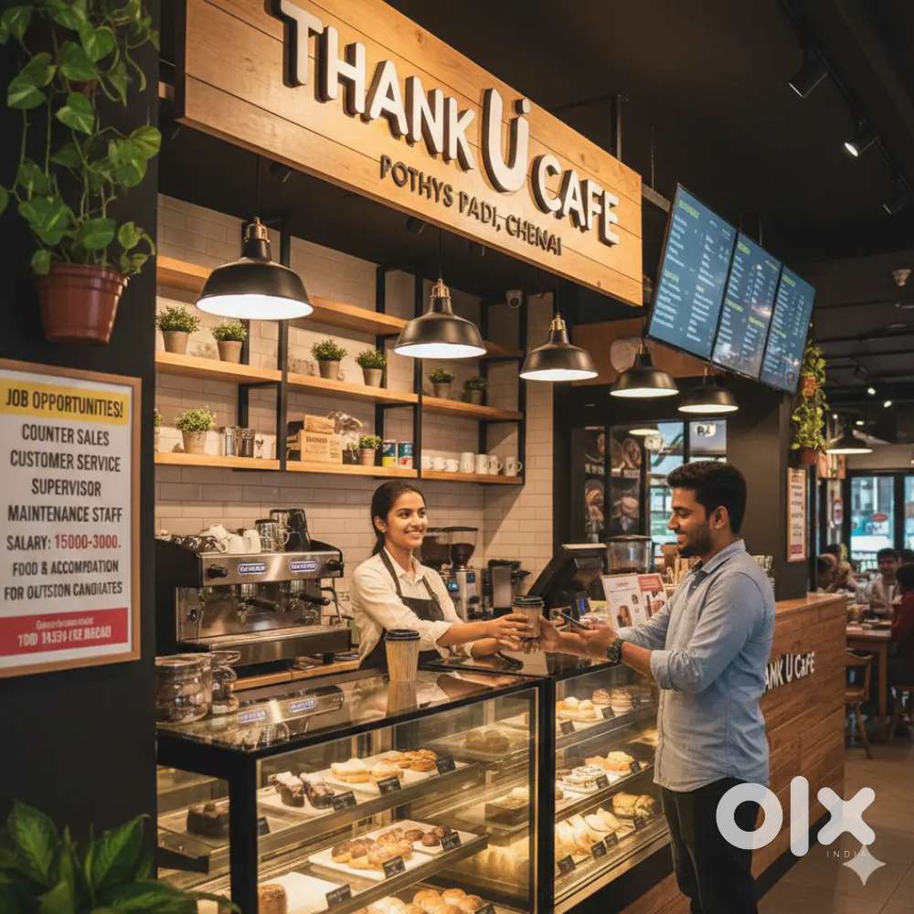 Wanted Asst store incharge at thank u foods