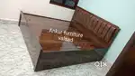 King Size Box Bed with Storage & Cushioned Headboard Sale in Navsari