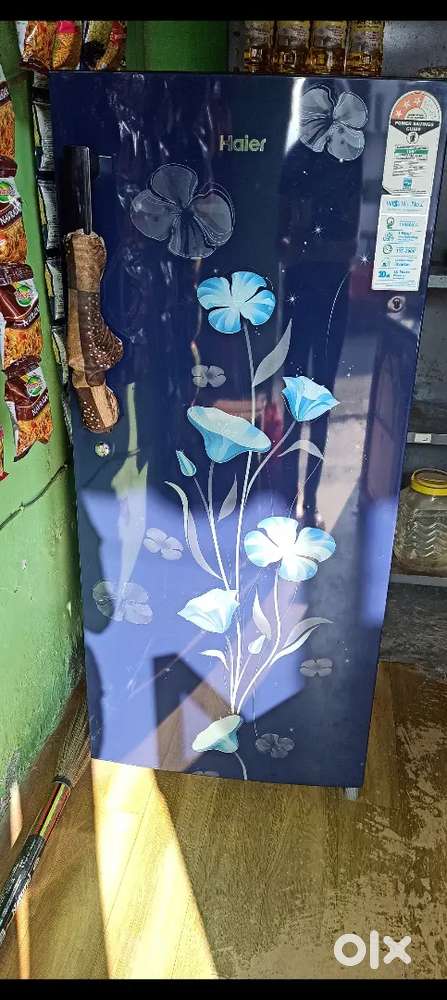 Haier fridge color blue