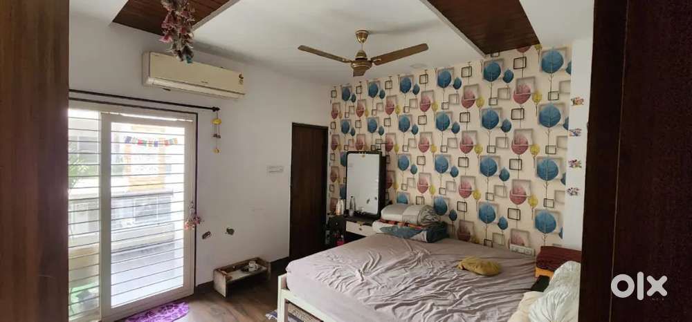 3 bhk furnished flat AC
