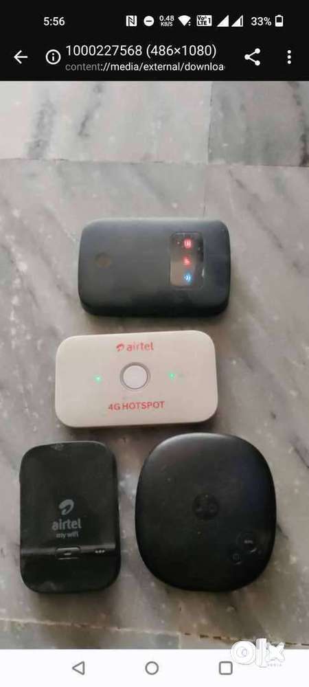 airtel jio vodafone wifi  hotspot