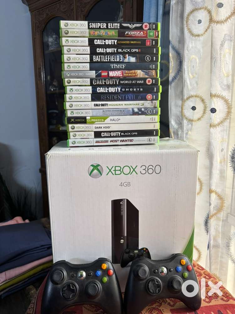 Xbox 360 perfect condition with 16 game CD
