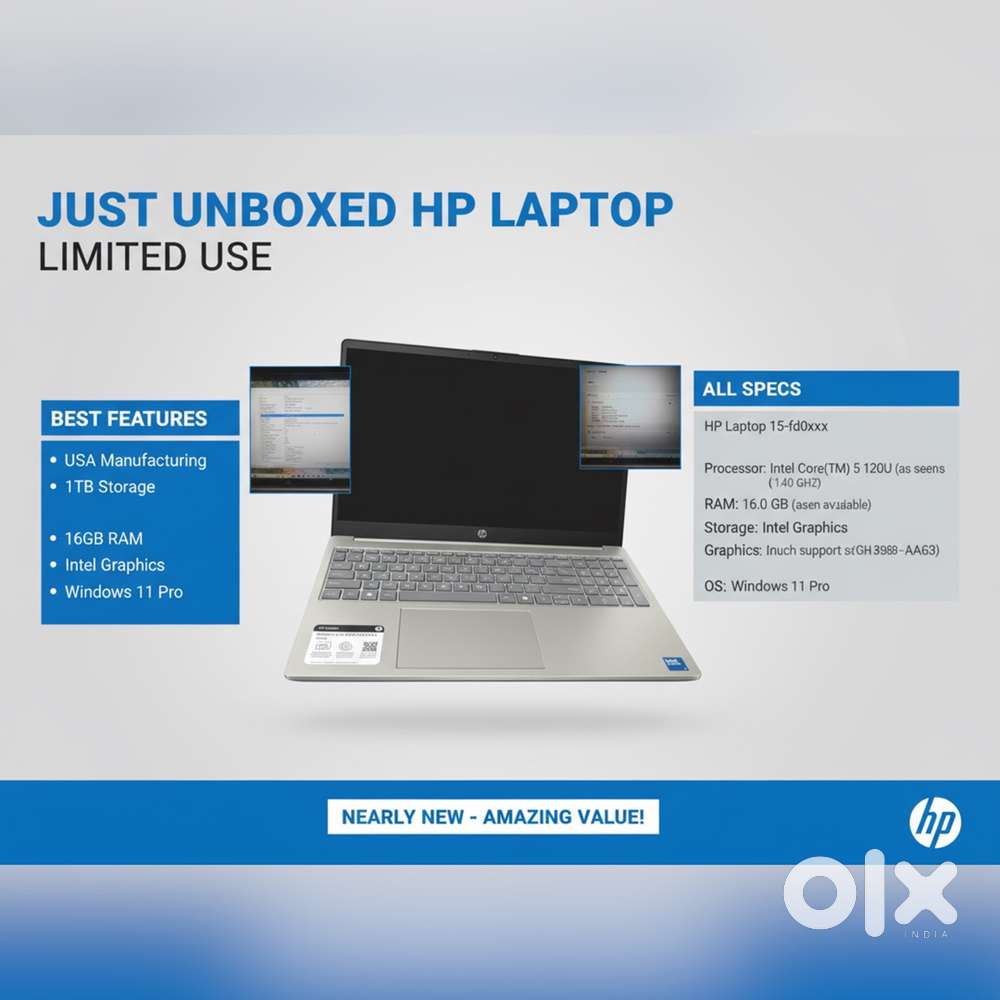 New hp laptop for SALE ….